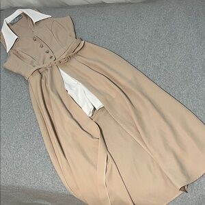 Vintage Sleeveless Romper Small Belted Chic Retro Mod